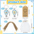 Minatee 50 Set Baby Shower Bottle Opener Favors Nail Clipper Bottle Opener Keychain Baby Shower Thank You Gifts