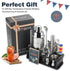 22-pc Set(24oz/700ml) Set Set 39-Recipe HMYBAR Cocktail Shaker | Mixology Bartender Kit | Bar Tool | Martini Making