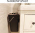 stonespace 3.2 Gallon/12L Bin,1 Pack Under Sink Trash CanKitchen Compost Bin, Diaper Pail, Hanging Garbage Can for Baby
