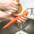Full Circle The Ring Bamboo Vegetable and Fruit Cleaning Brush, Versatile Scrubber for Potatoes and Veggies