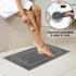 Bath Mat Floor Towel Set, Absorbent Cotton Hotel Spa Shower Mats, Pack of 2, 22"x34"
