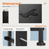 Sweetcrispy Dresser for Bedroom with 4 Drawers, Skinny Fabric Storage Tower, Chest of Drawers for Closet, Living Room