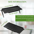 6 Router(11.8 4.5 inch) Hoteam Pieces TV Top Screen Shelf Adjustable Monitor Top Shelf Plastic TV Video Game Storage