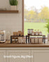Set 2 Counter UKCS025K01 SONGMICS Cabinet Organizer Shelf, of Kitchen Shelves, Kitchen Storage, Spice Rack, Stackable