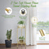 2 26.5" H HOMEXIN Plant Stand Indoor- Tier Metal Tall Plant Stand Flower Stand Holder Heavy Duty Rustproof Plant Shelf