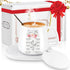Suclain Christian Coffee Mug with Warmer Set for Women, 13.5 oz Inspirational Electric Cup Warmer for Home Office