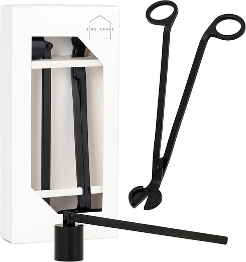 Candle Wick Trimmer and Snuffer Accessory Set – Choose Your Color