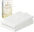 California Design Den Standard Queen Pillowcase Set - 400 Thread Count, 100% Cotton Sateen, Set of 2, Pale Ivory