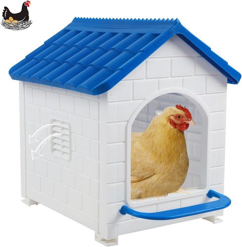 CSQOO Chicken Nesting Box, Waterproof Hens Nesting Boxes with Chicken Nesting Pads for