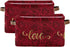 senya Valentine's Day Large Storage Basket, Foldable with Handles, Romantic Rose Fabric Organizer Bag
