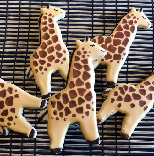 Giraffe Cookie Cutter - 4.75" Made in USA by Ann Clark