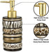 Popular Bath Safari Stripes Modern Bath Accessories Set, Lotion Pump, Contemporary Decorative Designs for Luxury