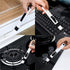 5Pcs Magic Window Cleaning Brush Set, Crevice Cleaning Tool for Window Groove, Track, and Corner Cleaning
