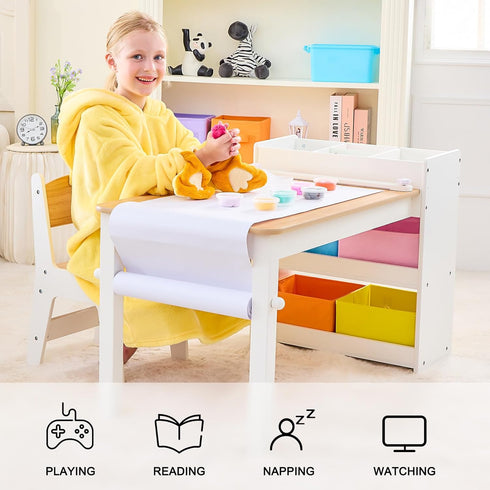 5-15 IFNOW Wearable Blanket Hoodie Kids, Oversized Fleece Blanket Sweatshirt Christmas Birthday Gifts for Boys, Girls