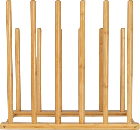 6 Bamboo Pair Boot Rack, Natural