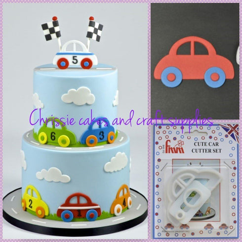 FMM Car Cookie Cutter Set of 2