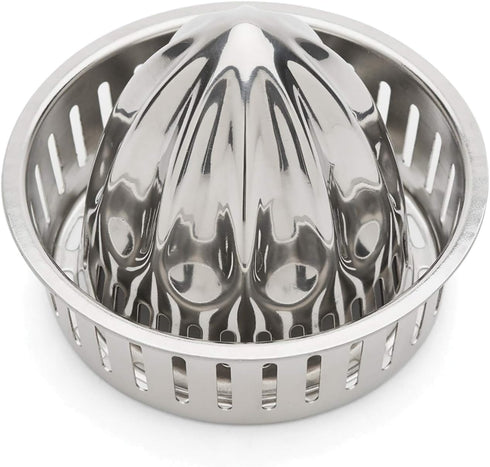 Jarware Stainless Steel Citrus Juicer Lid, Wide-Mouth, Metallic, Model 82654 for Mason Jars