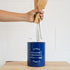 Now Designs Utensil Crock, Powder-Coated Steel, Navy Blue, 5x6 inches