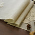 14 108 Inches) Macrame Table Runner Farmhouse Rustic Dresser Scarf Crochet Handmade Cotton Lace Doily with Tassel