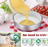 6 Inch Cake Pan Set of 2, E-Far Stainless Steel Round Layer Baking Pans with Parchment Rounds, Non-Toxic & Dishwasher