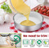E-far 8 Inch Cake Pan Set of 2, Stainless Steel Round Baking Pans with Parchment Rounds & Side Liner Roll