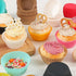 200 Counts Standard White Cupcake Liners for Baking, Caperci Greaseproof Muffin Baking Cups for Parties