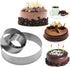 Cake Ring Set, Pastry Ring, Mousse Ring for Baking, 4/6/8/10 Inch