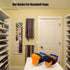 Baseball Caps Hat Stand Organizer, 2 Pcs No Install Acrylic Racks for 14 Caps, Display for Bedroom, Closet, Office