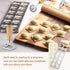 5 Set 2 Inch 1 3 1 (12 Geetery Pcs Ravioli Mold Squares Ravioli Maker Cutter Include Raviolis Maker Press Pasta Cutter