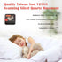 TAHEAT Sunset Beach Waves Wall Clock, Silent Non-Ticking Battery Operated, 14 Inch Decorative Clock for Home