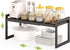 DOLALIKE Expandable kitchen Countertop Organizer, Stackable Cabinet Shelf Organizers, Space Saving Spice