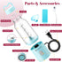Portable Personal Blender 17OZ/500ML, 175W Juicer for Smoothies, Ice Blending, Juicing, Food Processing, Compact,