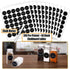SWOMMOLY 30 4oz/Square 703 Set Glass Spice Jars Spice Bottles with Spice Labels, Empty Spice Containers with Pour/sift