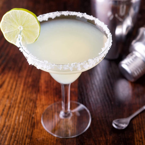 Rimmer The Spice Lab White Traditional Margarita Salt Cocktail Glass - Gluten Free Non-GMO No MSG All Natural Brand
