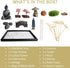 Zen Garden for Desk, Mini Japanese Desktop Sand Office Miniature Zen Garden Box with Lid Kit