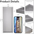 ZHWS 11.3”L x 4.4”W x 1.14”H Bathroom Tray for Soap Dispenser, Vanity Tray for Perfume, Jewelry, Candle, Makeup