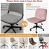 Armless NICEEC Criss Cross Chair Cover Office Dorm Desk Chair Covers Vanity Chair Covers Computer Mid Back Wide Seat