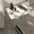 FORAOFUR Small Side Table, Modern Wood Mini Coffee Table, Easy Assembly Compact End Table for Living Room Bedroom Sofa