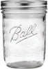 Ball Wide Mouth Glass Mason Jars with Lids and Bands, Pint Size 16 Ounce, Used for Canning, Pack of 3