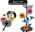 Sunflower Kitchen Paper Towel Holder, Black Metal Farmhouse Decor with Sunflower Flower Bee for Kitchen