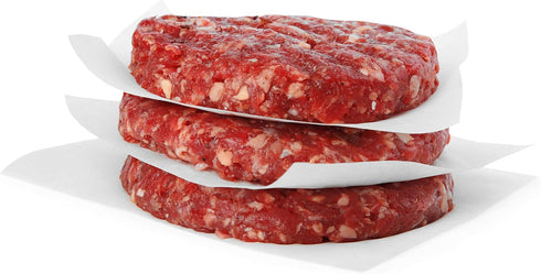 Kitchen Geeks Hamburger Patty Paper - 1000 Wax Paper 5.5 x 5.5 Inch Square Sheets for Burger Press Maker