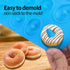 Silicone Donut Pan, Mini Baking Mold for Delicious Donuts, Heat Resistant, Non-stick Bottom, Easy to Clean