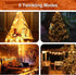 MASHANG Christmas Lights, Battery Operated 50 LED Mini String Lights with Timer for Indoor Outdoor Decor