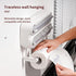 3 1 1 in Aluminum Foil and Plastic Wrap Organize Dispenser with Cutter, Magnetic Paper Towel Holder for Fridge