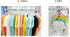 60 Pcs Clothes Hanger Connector Hooks, Mini Cascading Hanger Hooks for Velvet Huggable Hangers, Heavy Duty