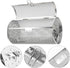 SHERCHPRY Rotisserie Grill Roaster Drum, Air Fryer Oven Basket, Stainless Steel Oven Rack for BBQ
