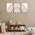 3Pcs 12x16in Rainbow Canvas Wall Art - Colorful Boho Nursery Wall Decor - Positive Affirmation Kids Heart Picture