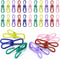 30pcs Chip Clips, 2.2 Inch Bag Clips, Small Metal Clothes Pins, Colored