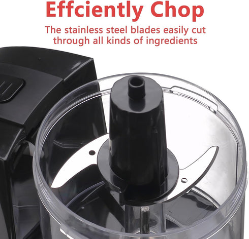Processor,1.5 Liebe&Lecker Mini Food Cup Mini Chopper for Cutting Vegetable, Garlic,Onion and Meat