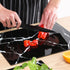 Glass Cutting Board, 16 x 12 inch Set of 1 - Tempered Glass, Decorative Square Marble Chopping Board